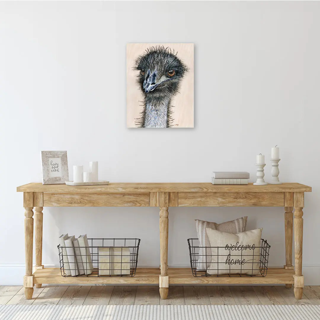 Andy the Emu Art by Anne-Marie Bloor