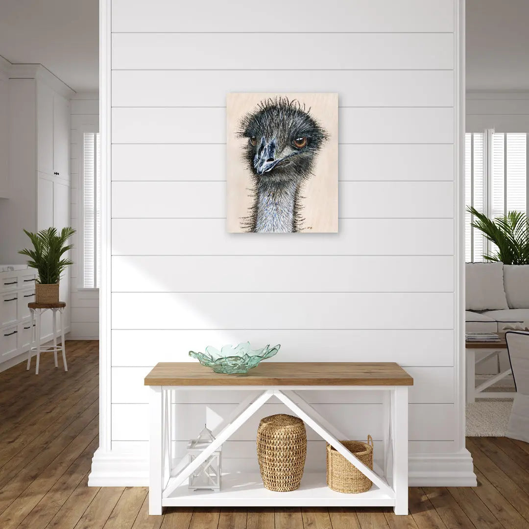 Andy the Emu Art by Anne-Marie Bloor