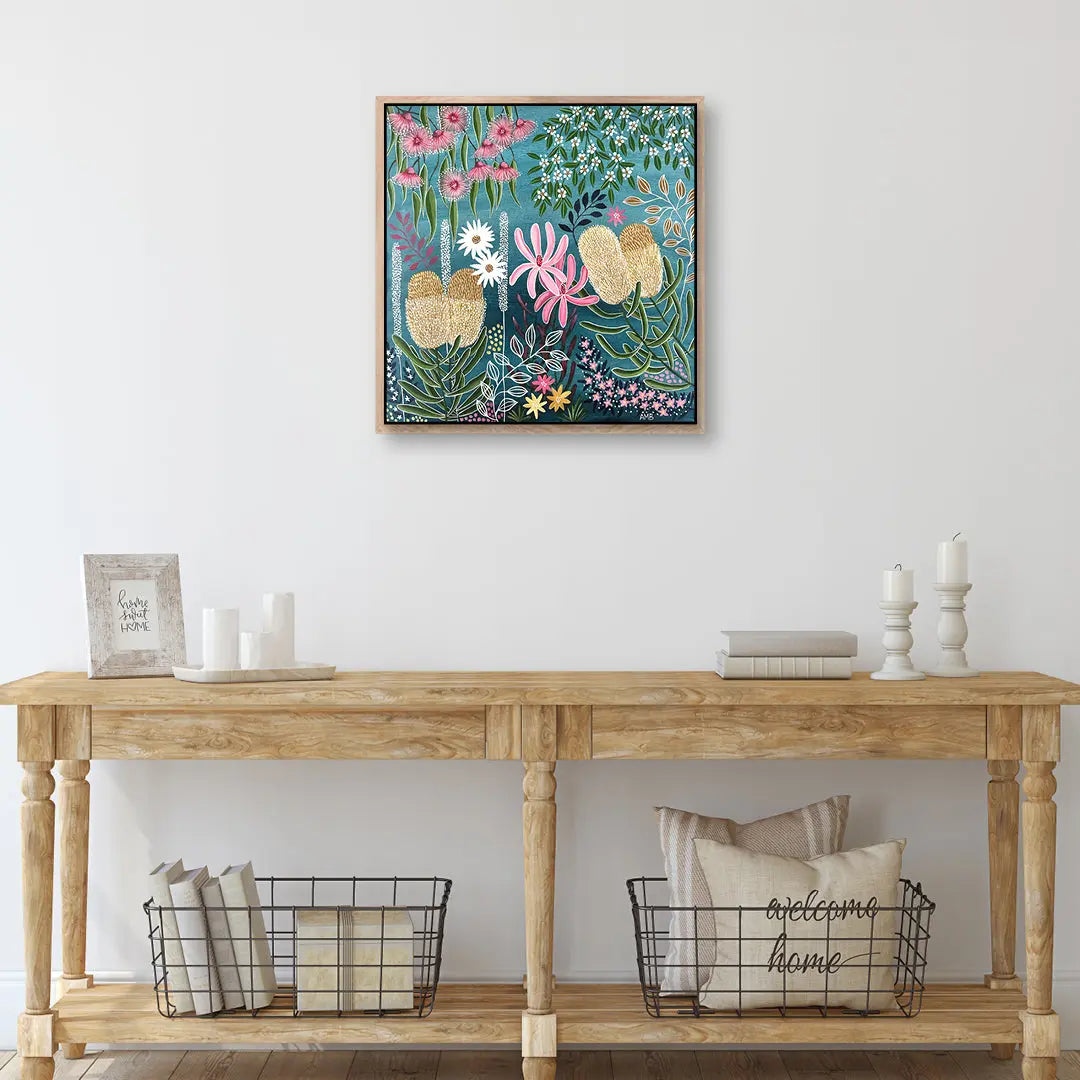 Banksia Breeze Art by Anne-Marie Bloor