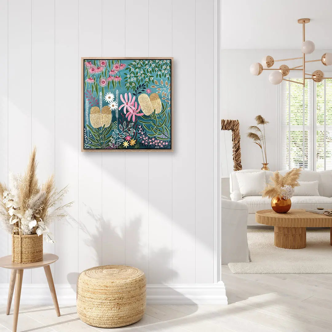 Banksia Breeze Art by Anne-Marie Bloor
