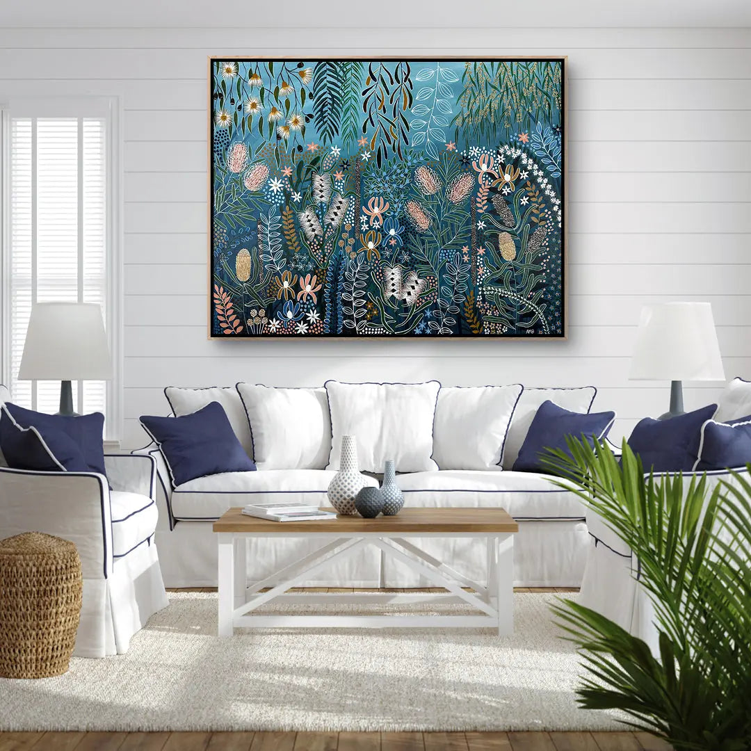 Coastal Natives Art by Anne-Marie Bloor