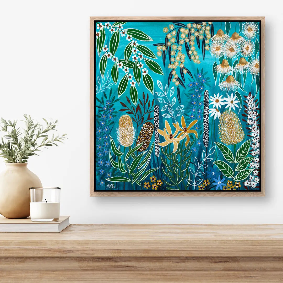 Floral Abundance Print Art by Anne-Marie Bloor