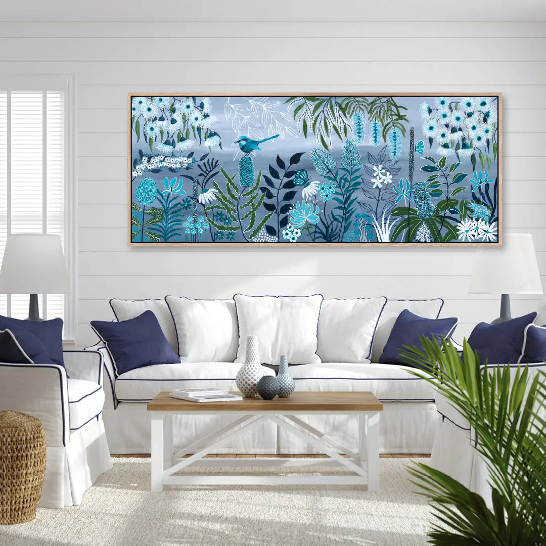 Hamptons Meadow Art by Anne-Marie Bloor
