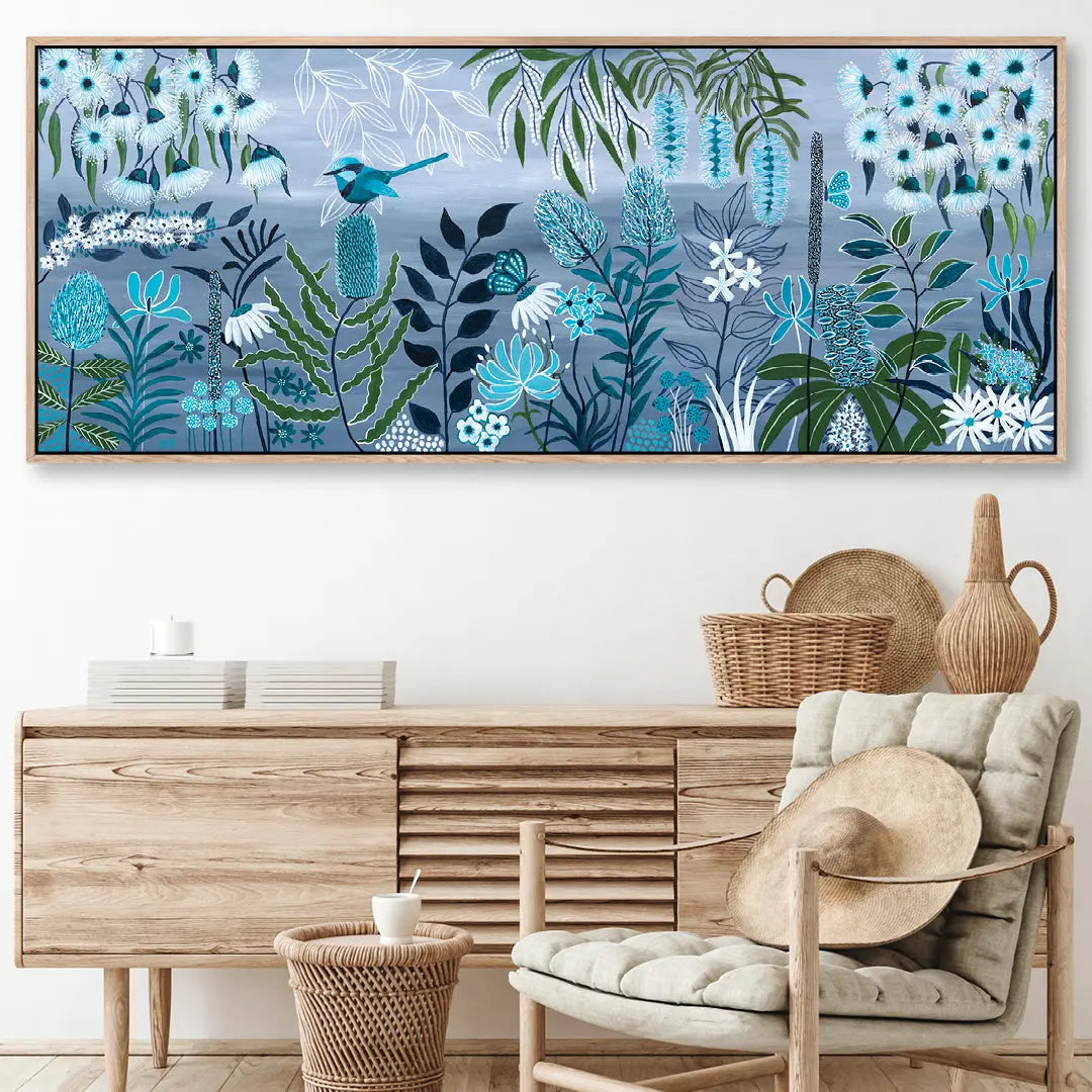 Hamptons Meadow Art by Anne-Marie Bloor
