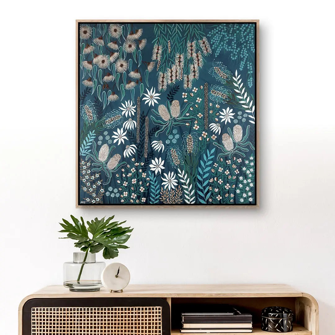 Native Blooms Art by Anne-Marie Bloor