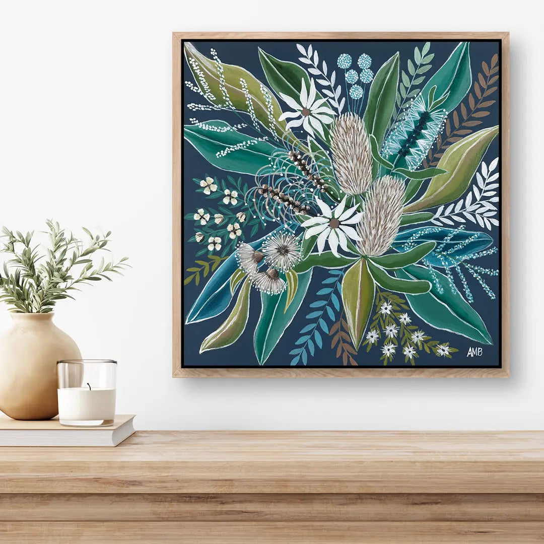 Native Bouquet Art by Anne-Marie Bloor