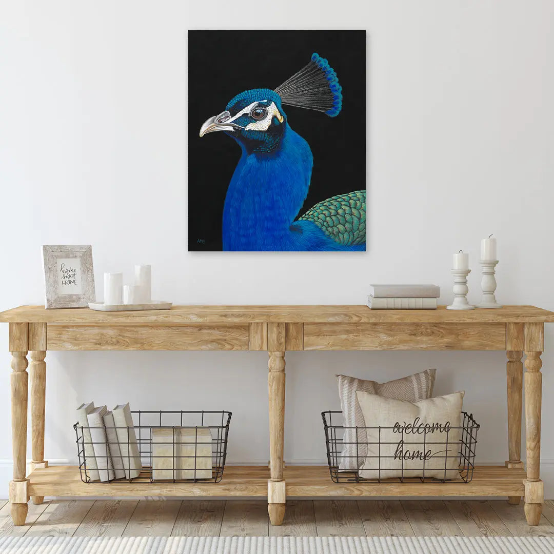 Perry Peacock Art by Anne-Marie Bloor