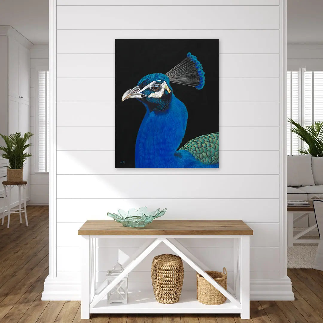 Perry Peacock Art by Anne-Marie Bloor