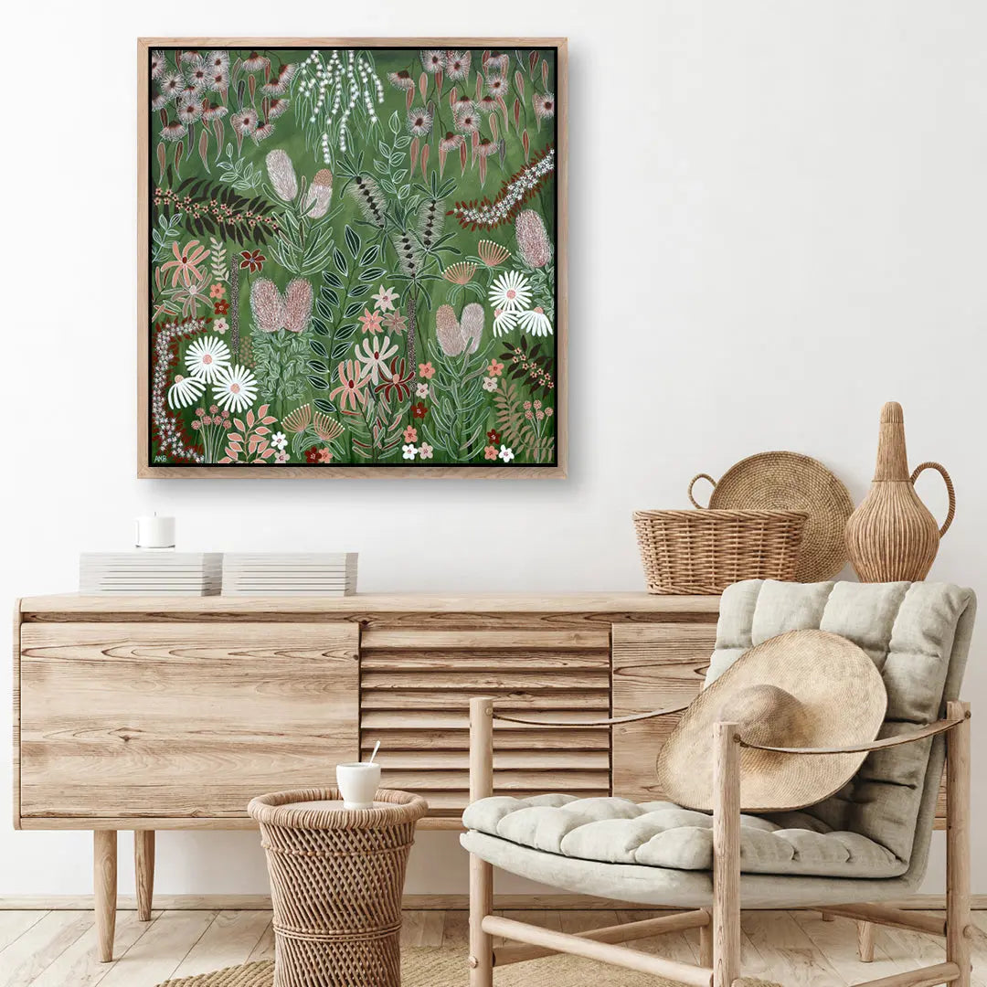 Wildflower Dance Art by Anne-Marie Bloor