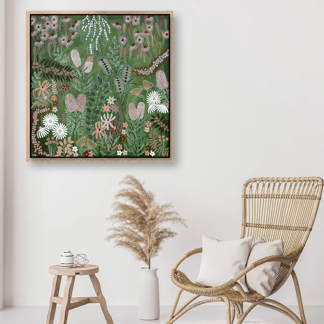 Wildflower Dance Art by Anne-Marie Bloor