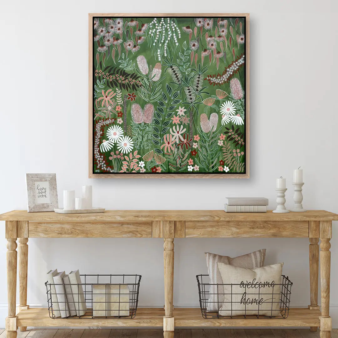 Wildflower Dance Art by Anne-Marie Bloor