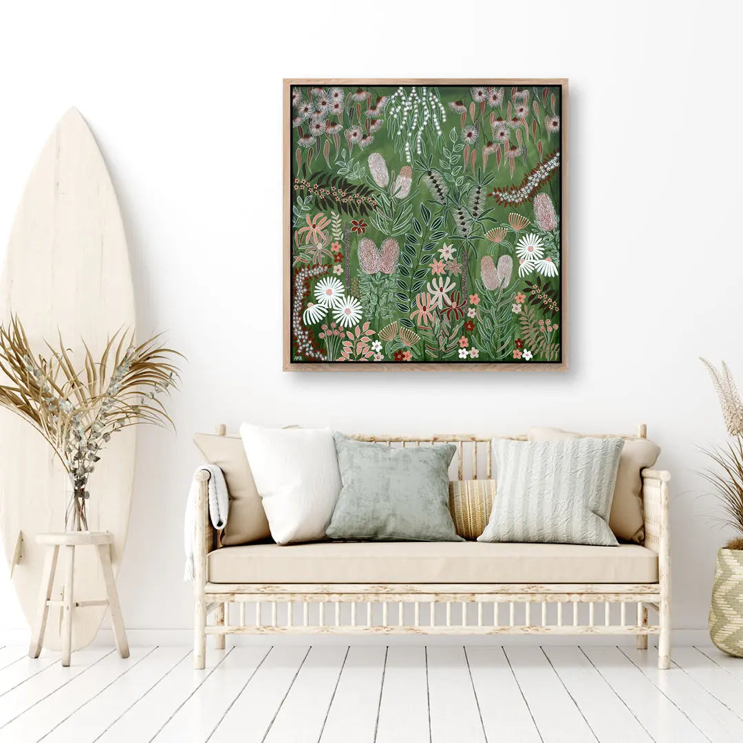 Wildflower Dance Art by Anne-Marie Bloor