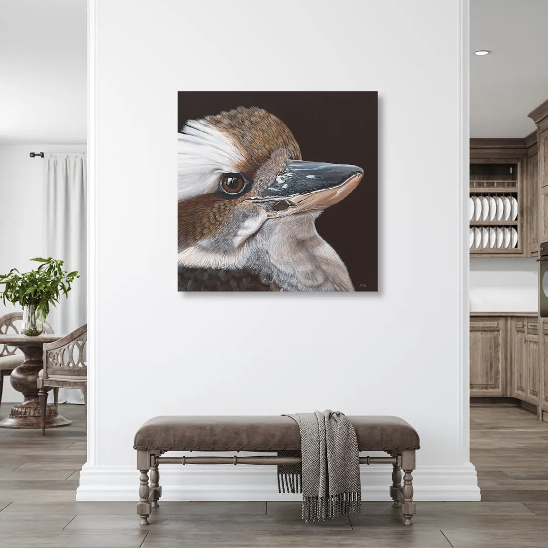 Zac Kookaburra Print Art by Anne-Marie Bloor