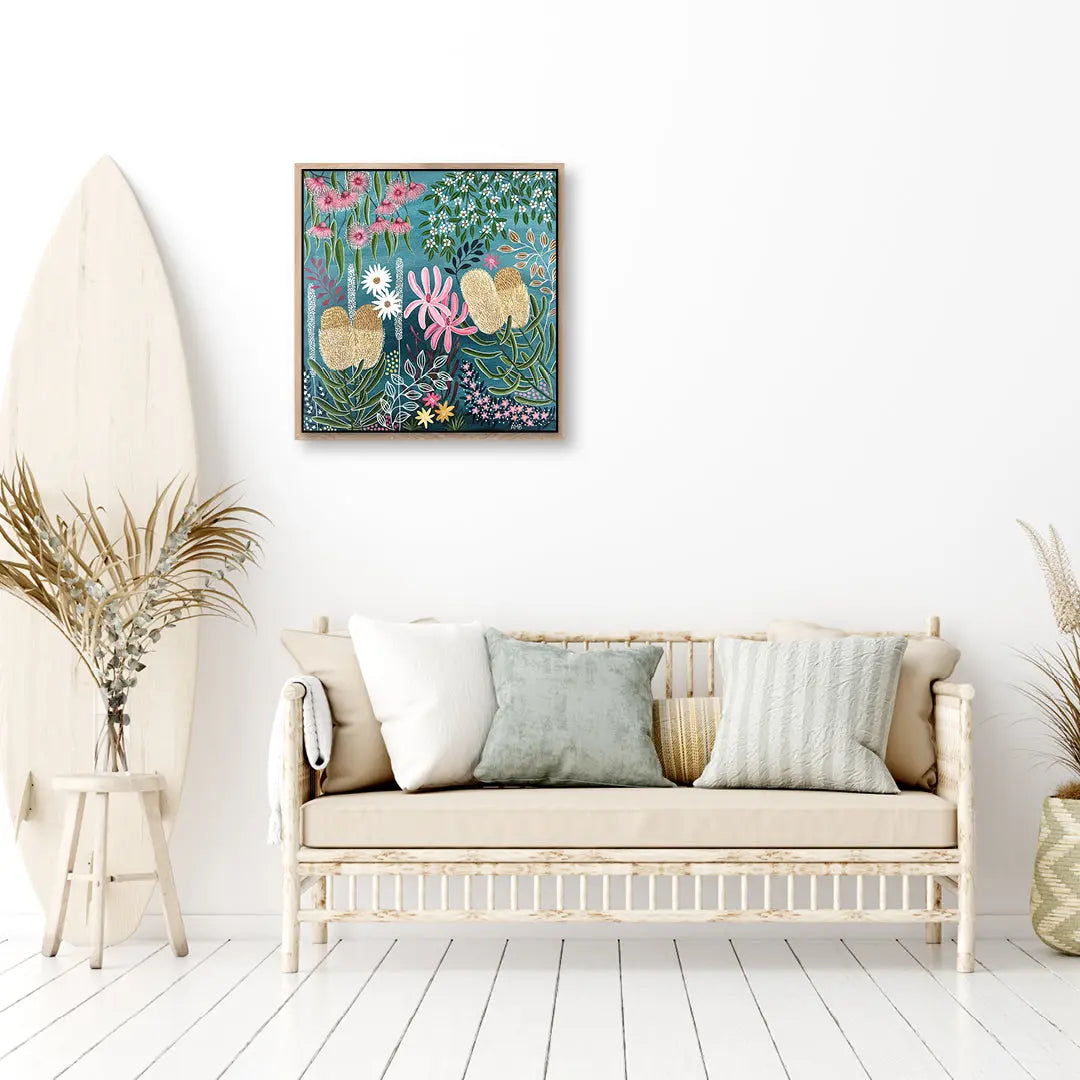 Banksia Breeze Art by Anne-Marie Bloor
