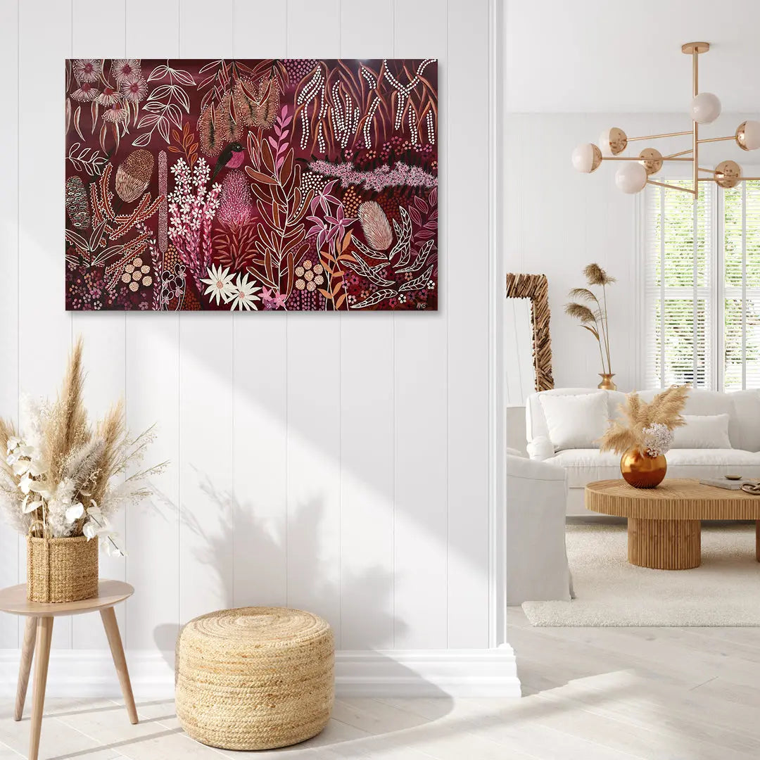 Bubblegum Print Art by Anne-Marie Bloor
