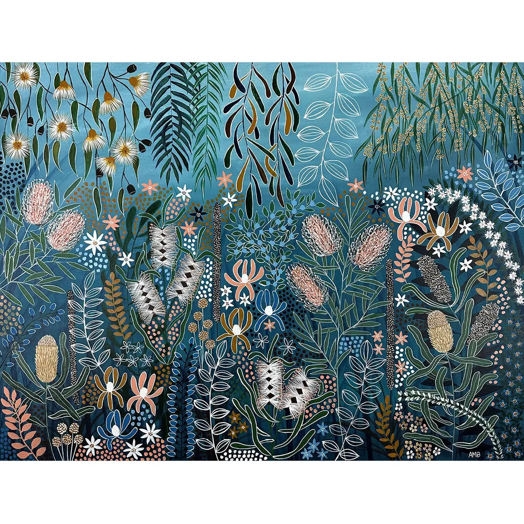 Coastal Natives Art by Anne-Marie Bloor
