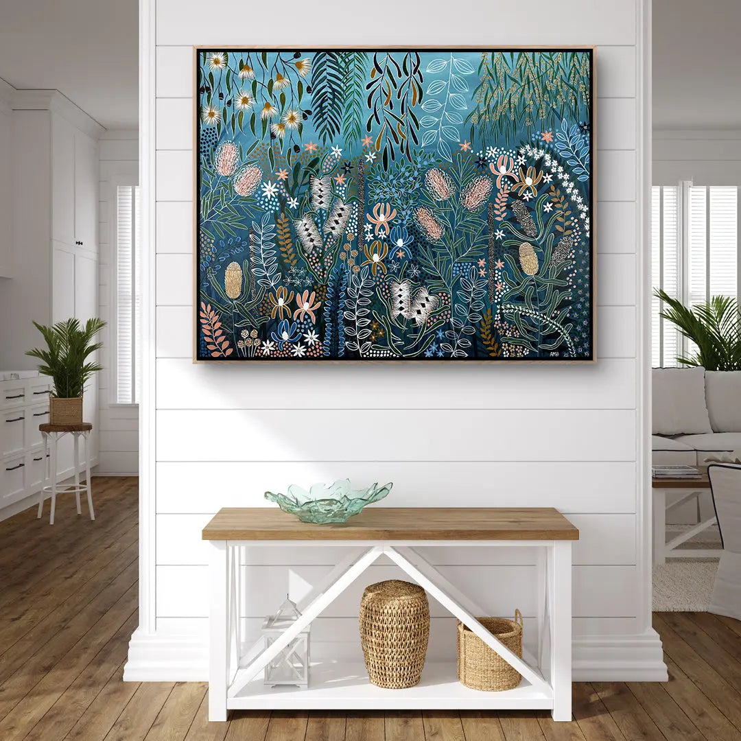 Coastal Natives Print Art by Anne-Marie Bloor