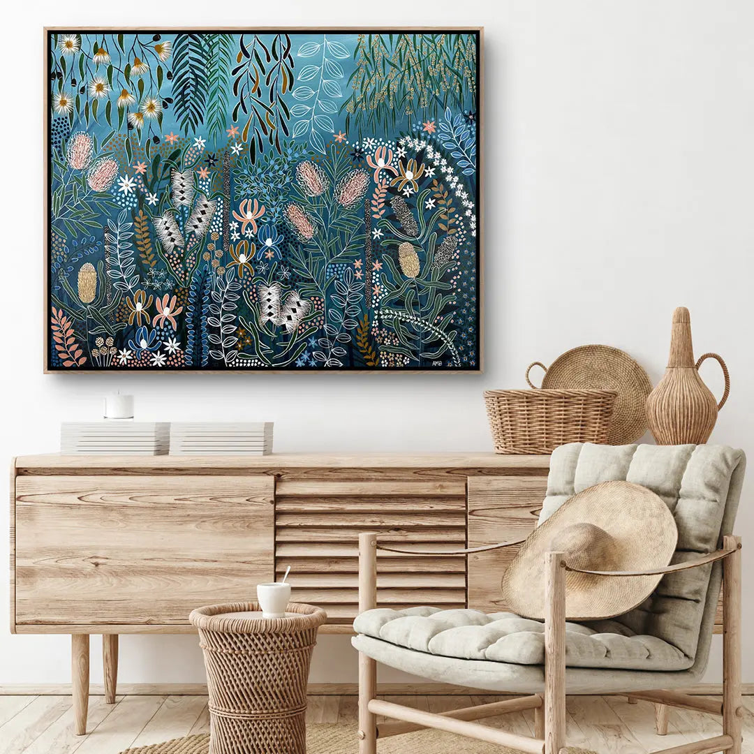 Coastal Natives Art by Anne-Marie Bloor