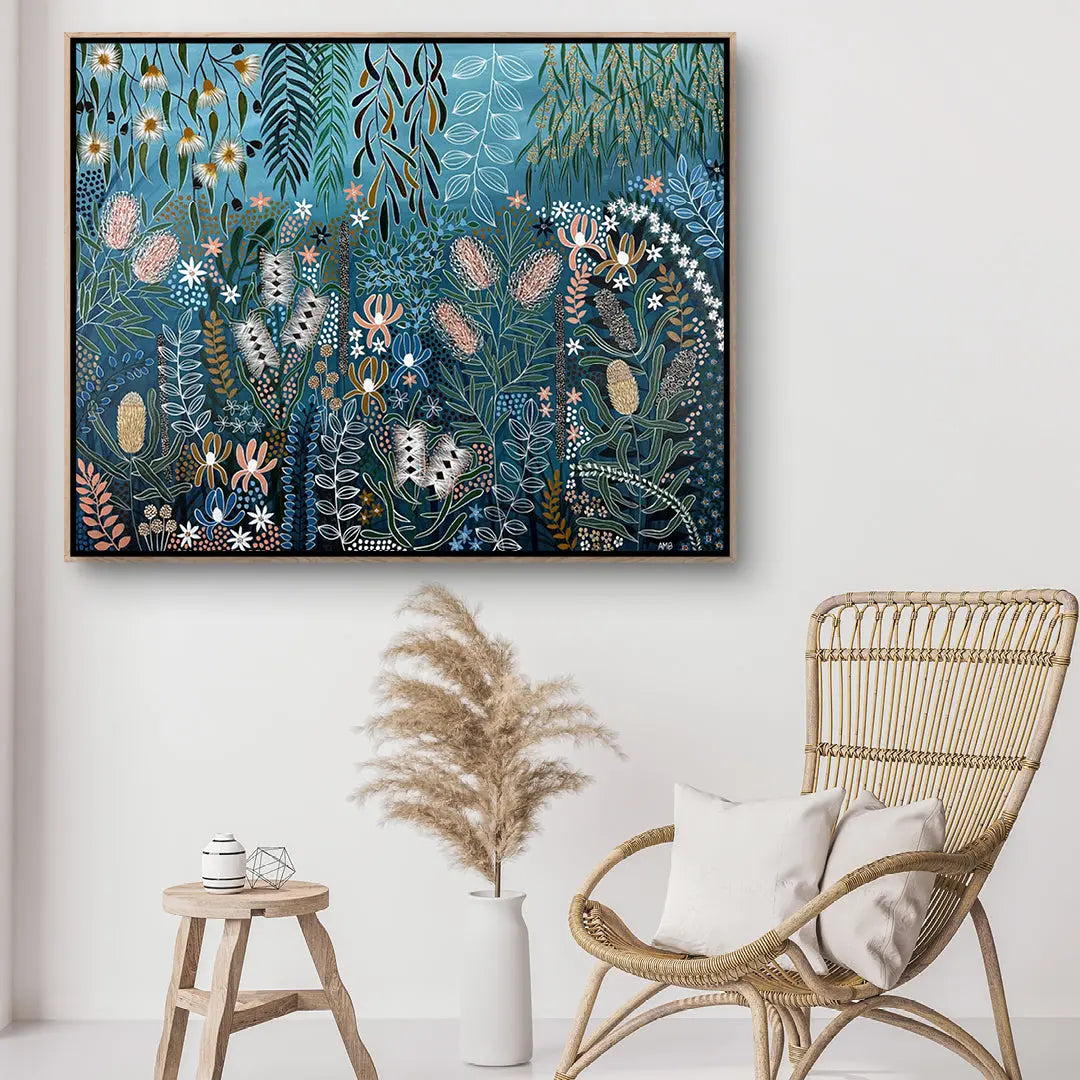 Coastal Natives Art by Anne-Marie Bloor