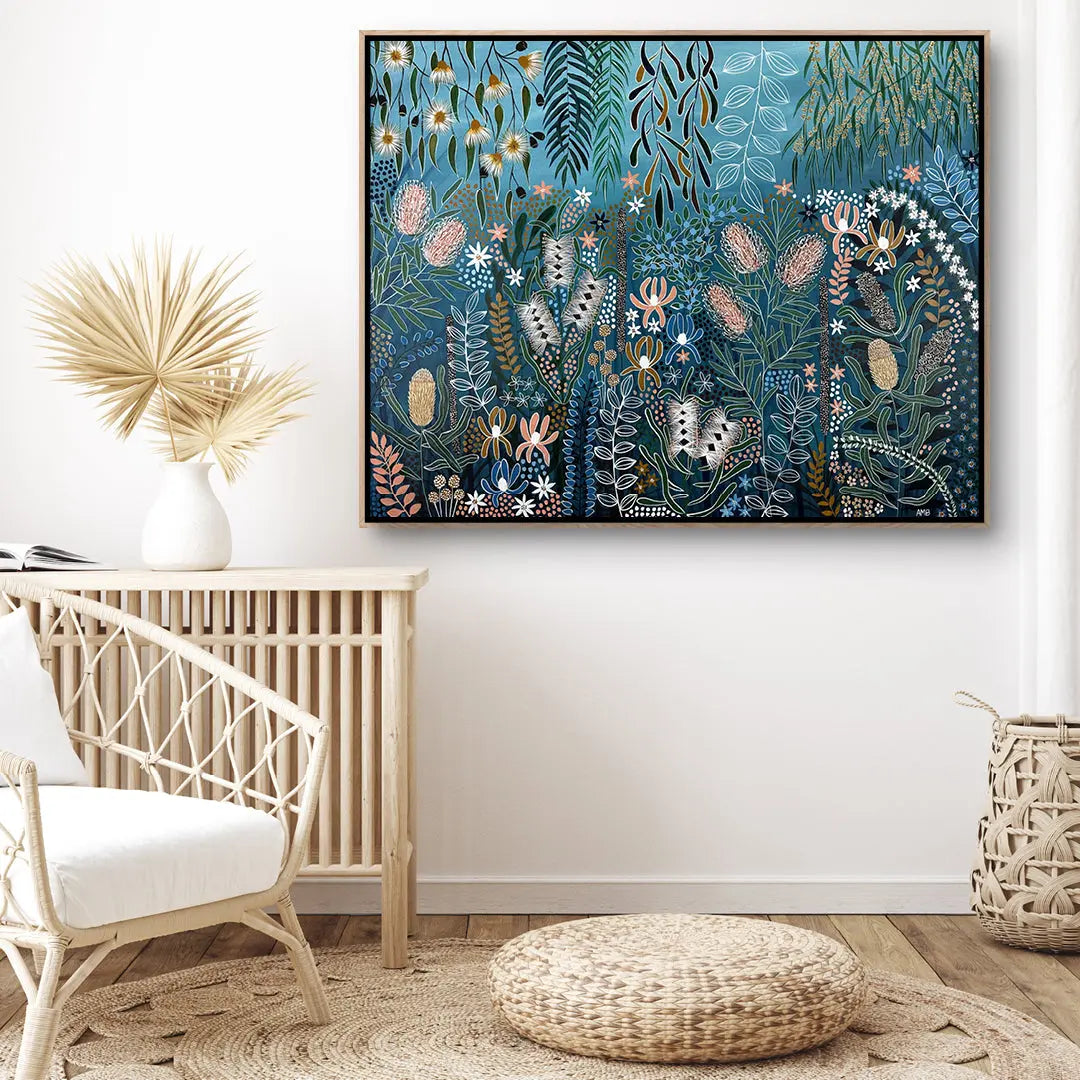 Coastal Natives Art by Anne-Marie Bloor