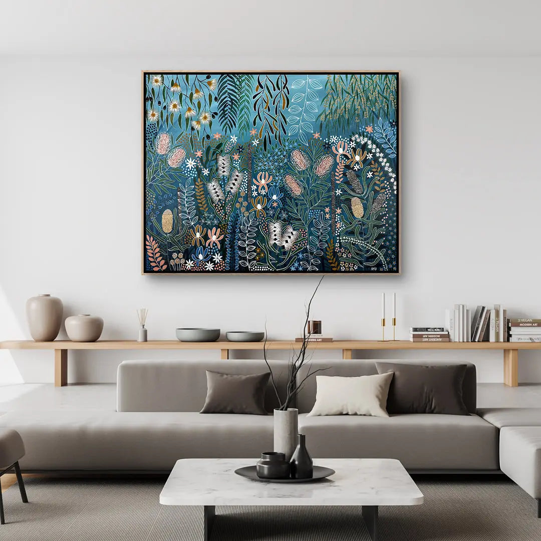 Coastal Natives Art by Anne-Marie Bloor