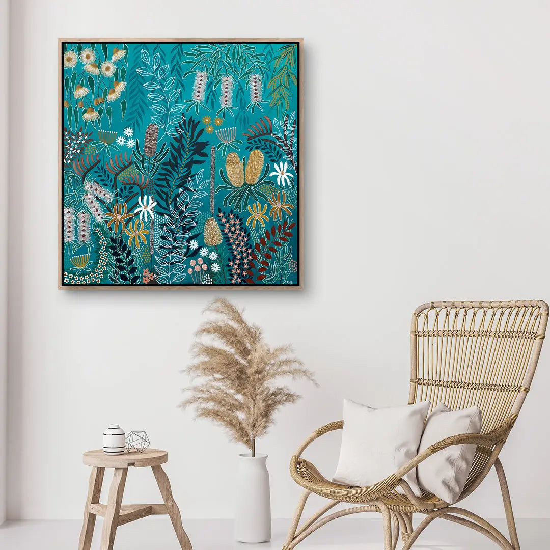 Coastal Walk Print Art by Anne-Marie Bloor