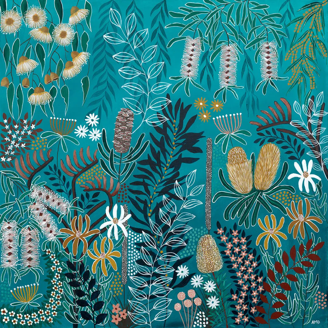 Coastal Walk Print Art by Anne-Marie Bloor