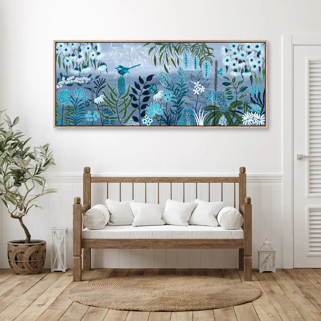 Hamptons Meadow Art by Anne-Marie Bloor