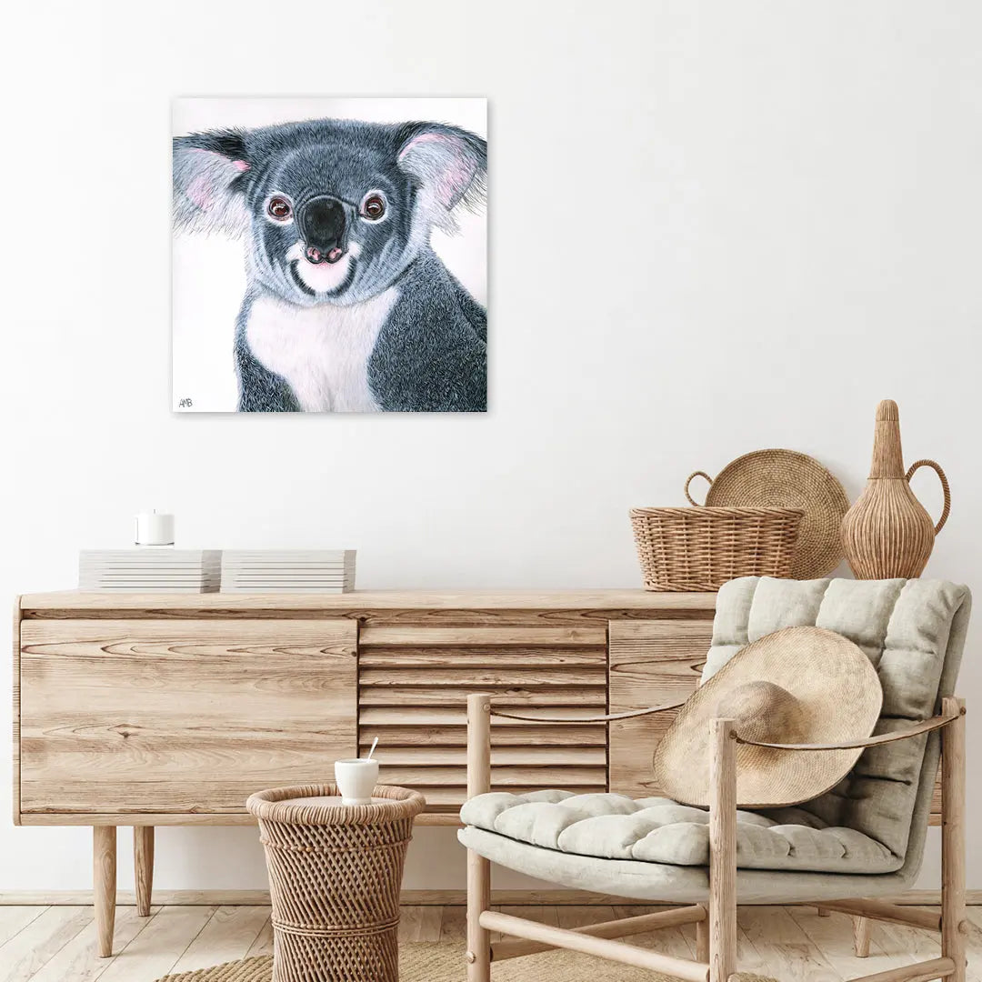 Blinky Koala Art by Anne-Marie Bloor