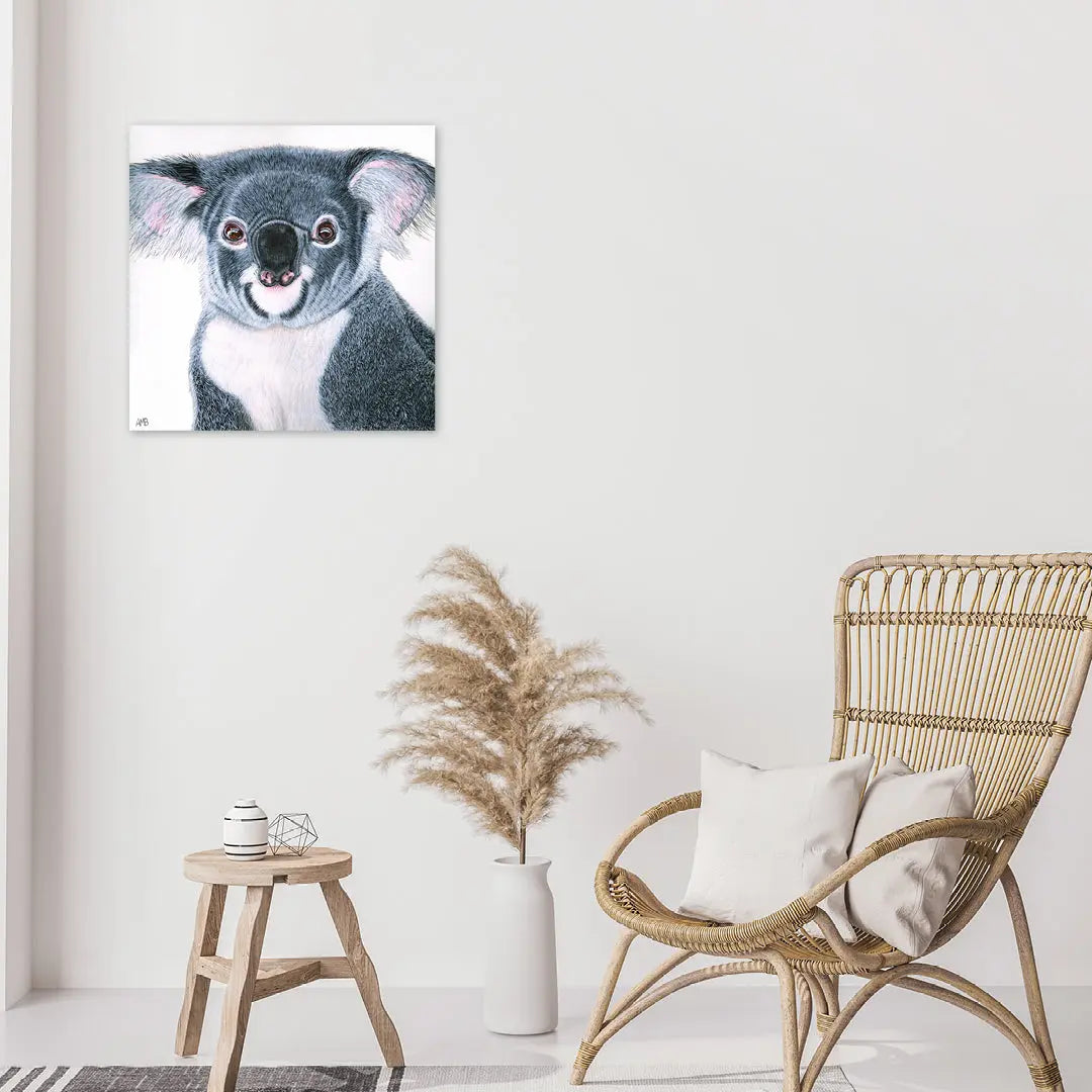Blinky Koala Art by Anne-Marie Bloor