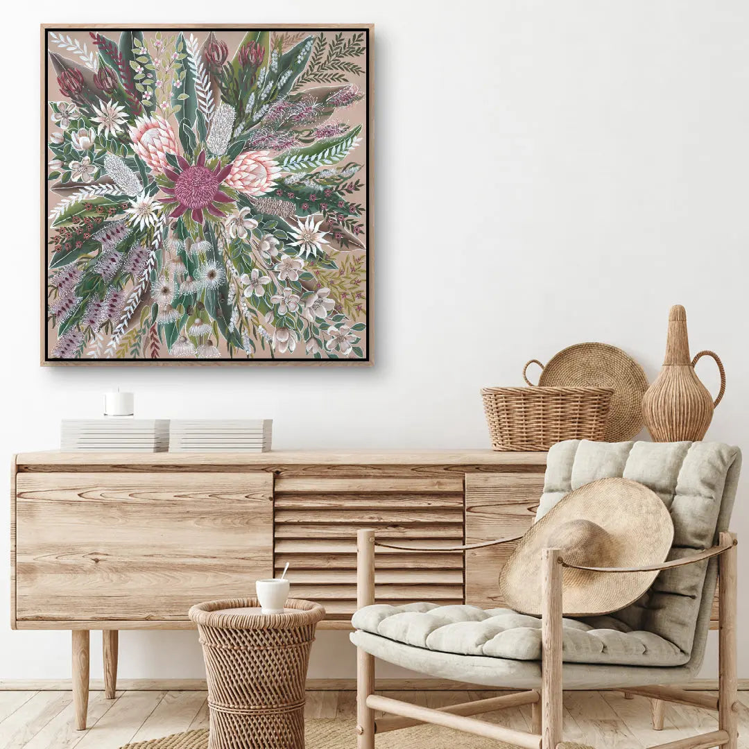 Luscious Blooms Art by Anne-Marie Bloor