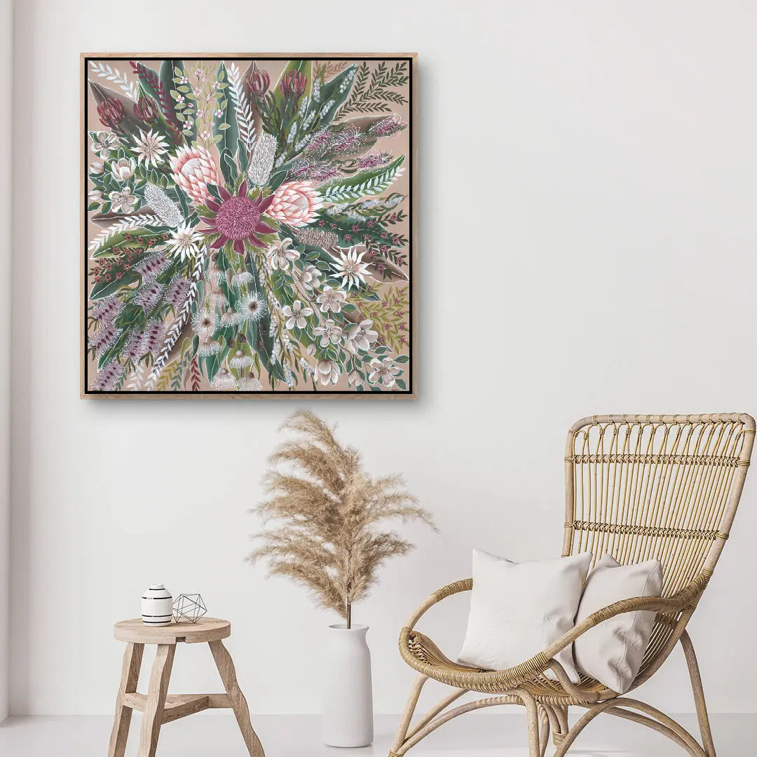 Luscious Blooms Art by Anne-Marie Bloor