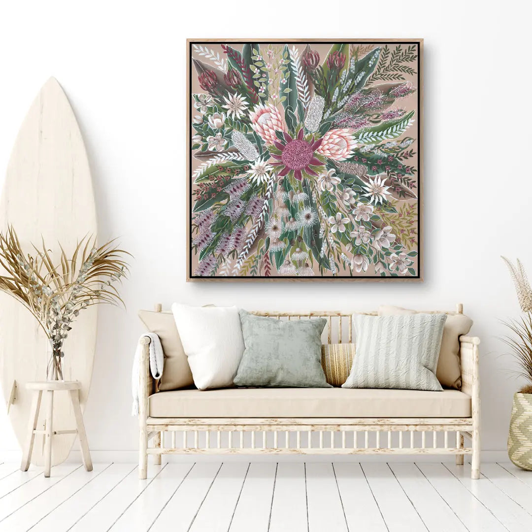 Luscious Blooms Art by Anne-Marie Bloor