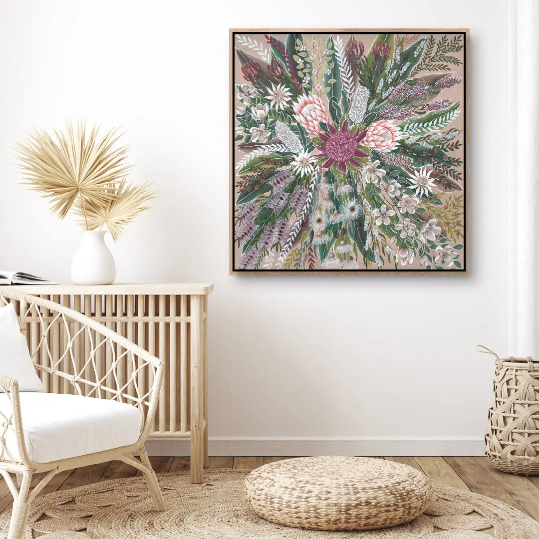 Luscious Blooms Art by Anne-Marie Bloor