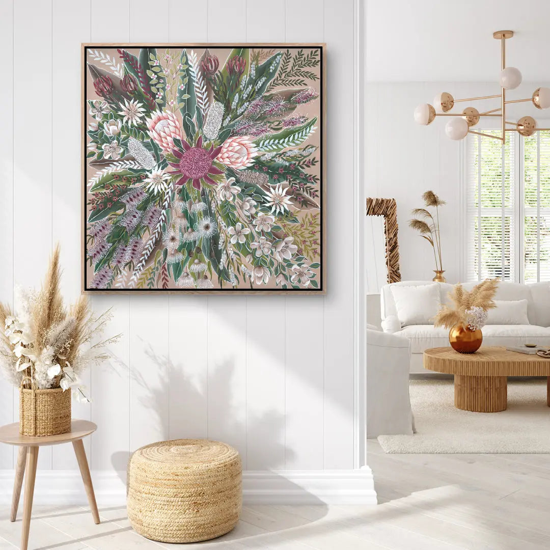 Luscious Blooms Art by Anne-Marie Bloor