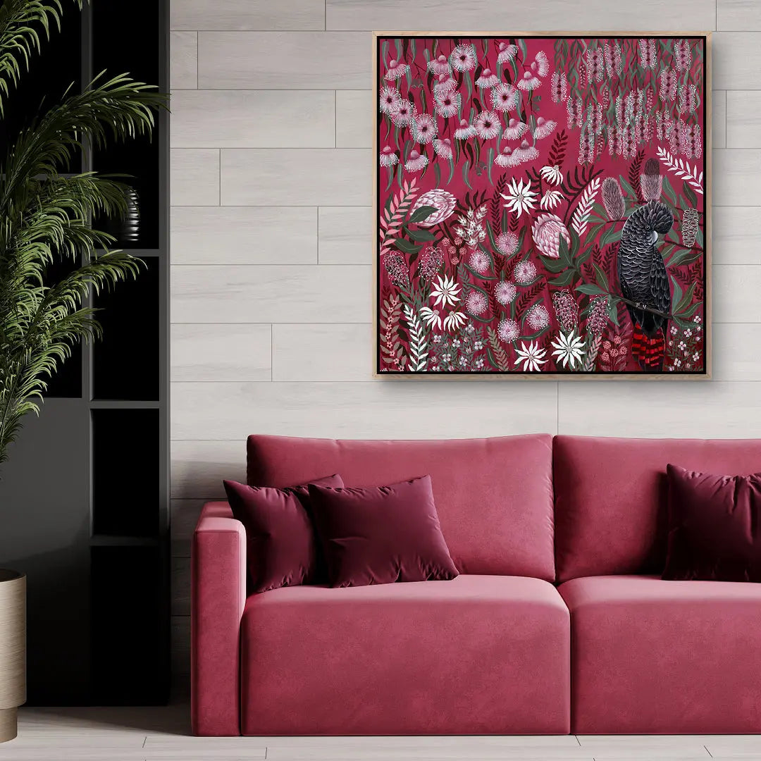 Matildas Garden Art by Anne-Marie Bloor