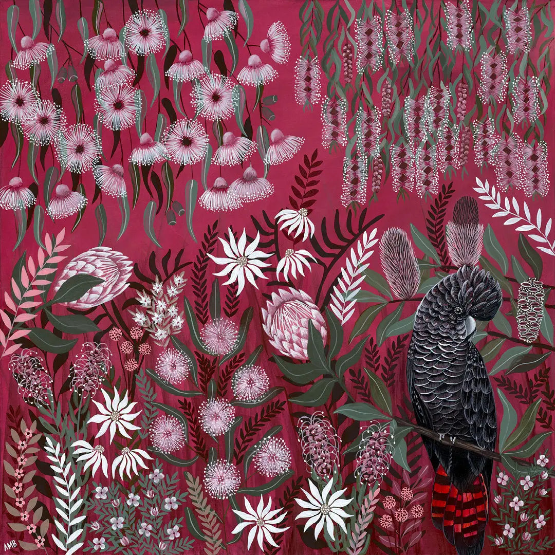 Matilda's Garden Print Art by Anne-Marie Bloor