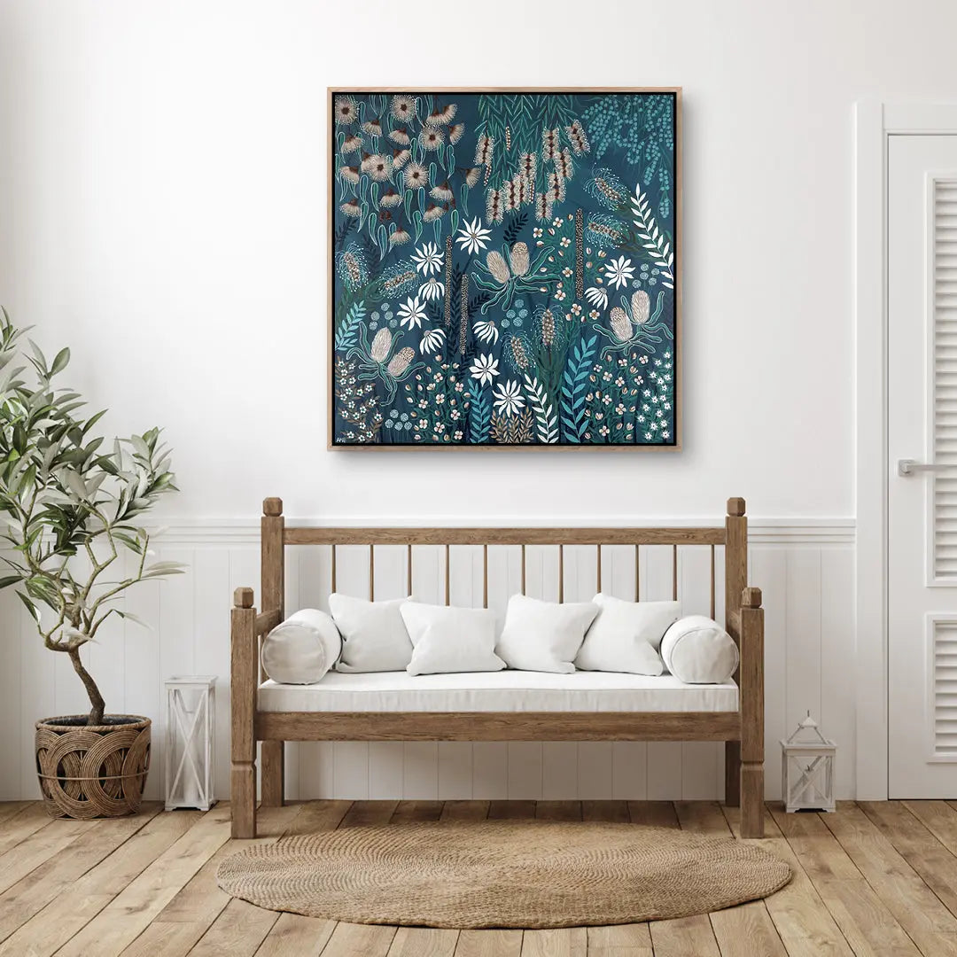 Native Blooms Print Art by Anne-Marie Bloor