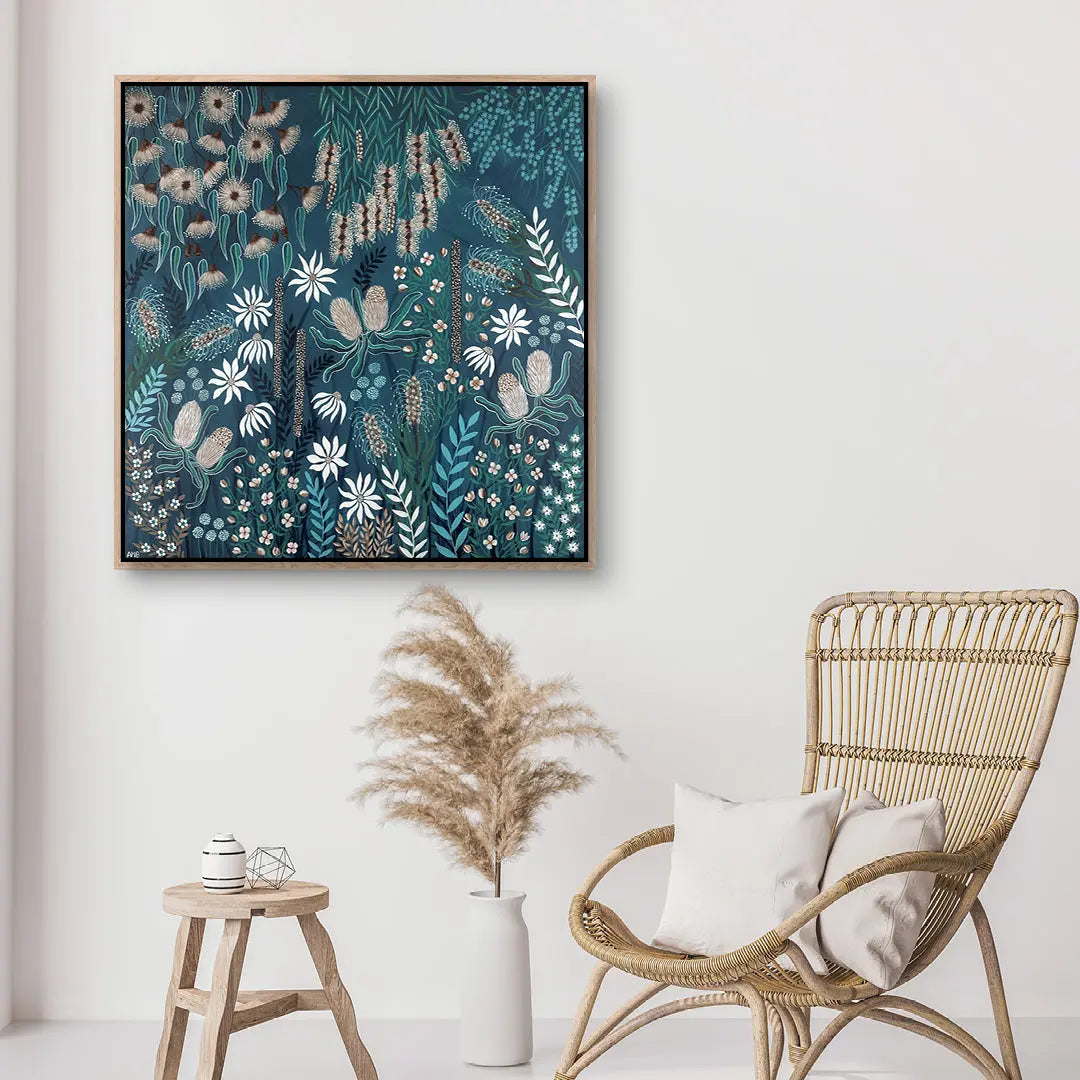 Native Blooms Art by Anne-Marie Bloor