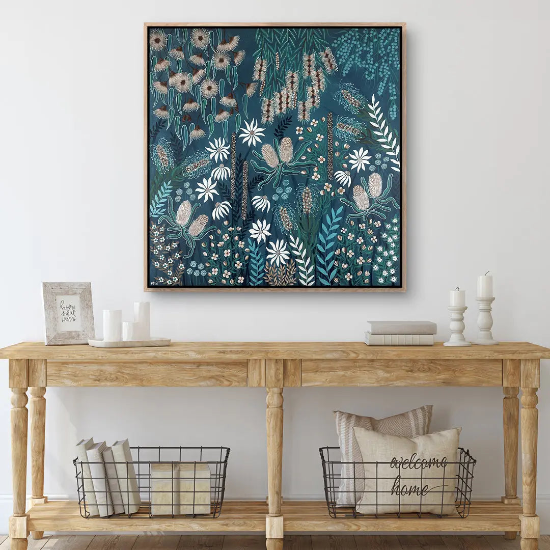Native Blooms Art by Anne-Marie Bloor