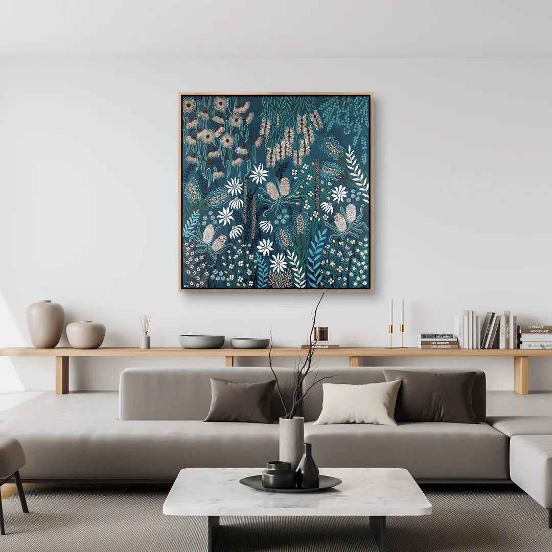 Native Blooms Art by Anne-Marie Bloor
