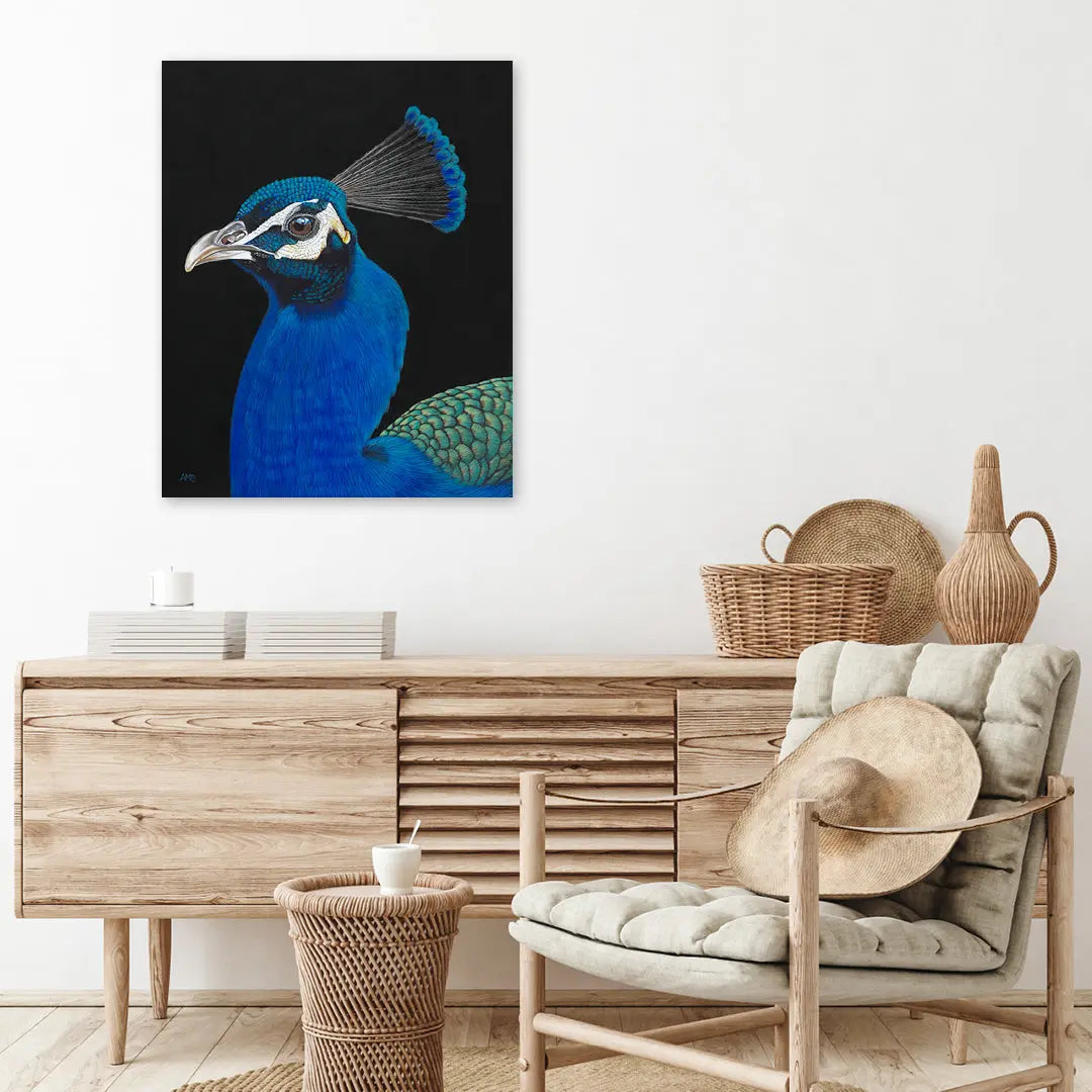 Perry Peacock Art by Anne-Marie Bloor