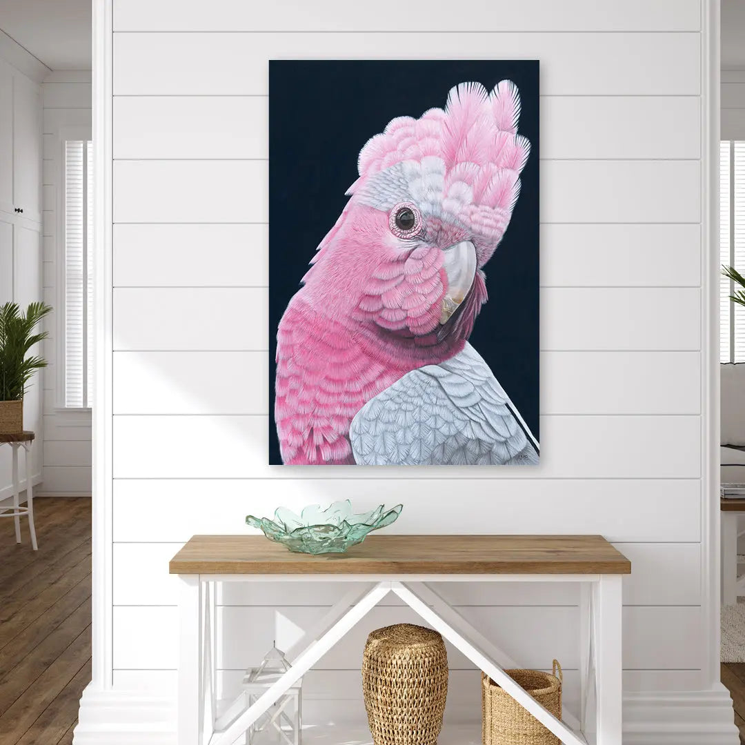 Rod Galah Print Art by Anne-Marie Bloor
