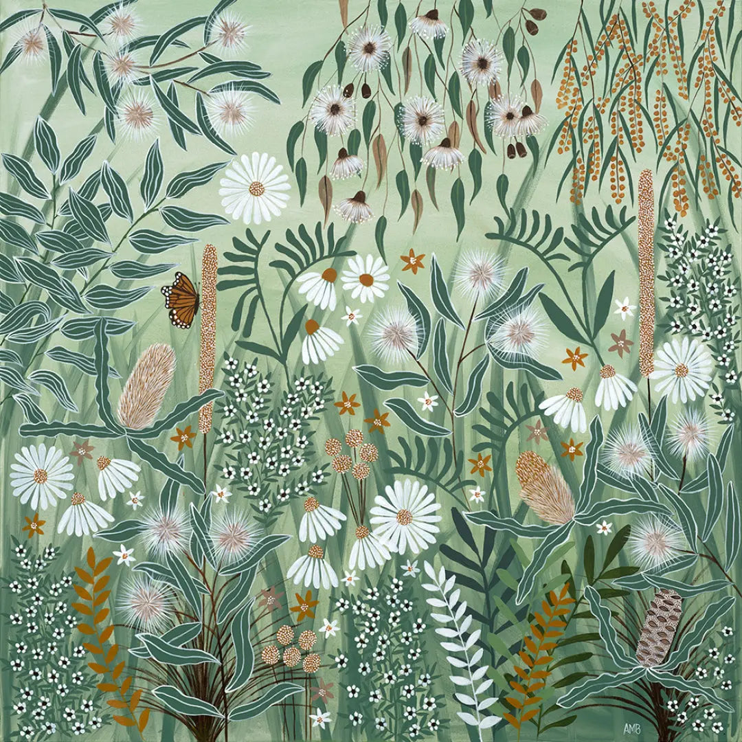 Springtime Symphony Print Art by Anne-Marie Bloor