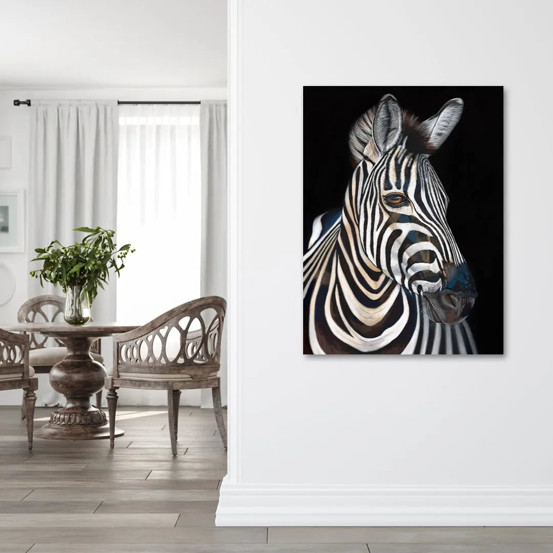 Stripes - Zebra Art by Anne-Marie Bloor