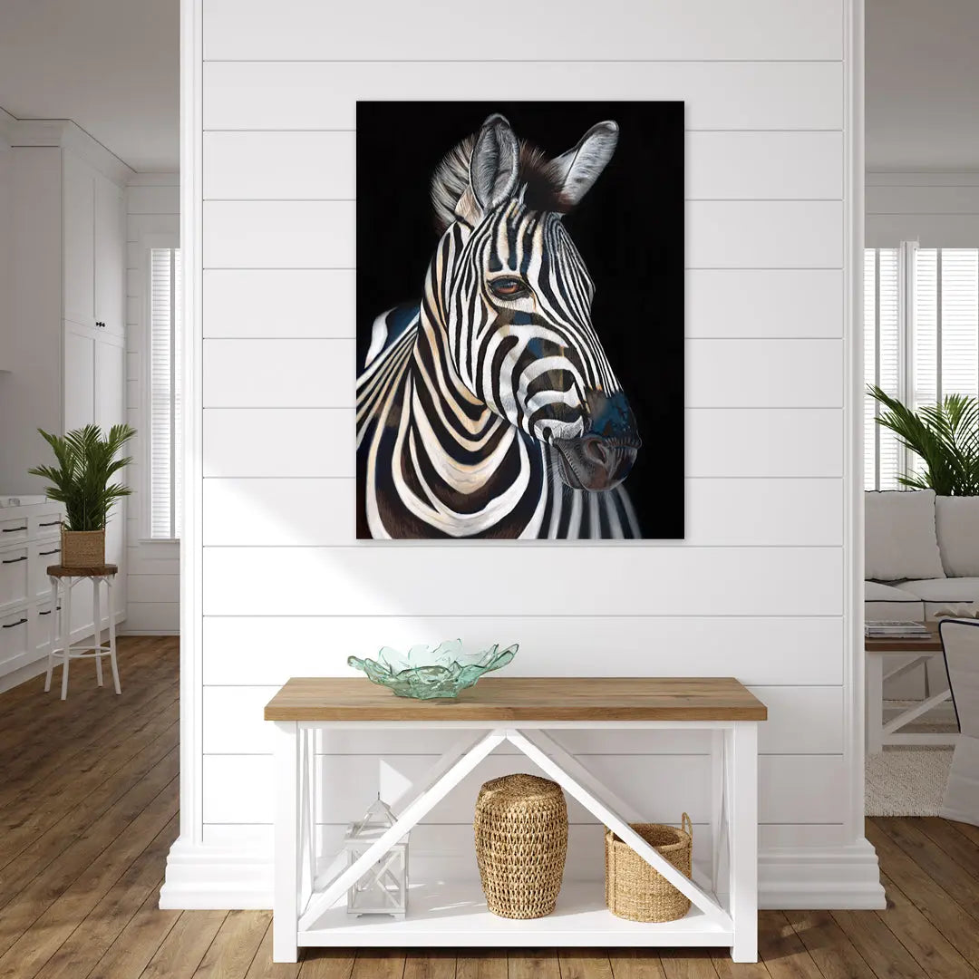 Stripes - Zebra Art by Anne-Marie Bloor