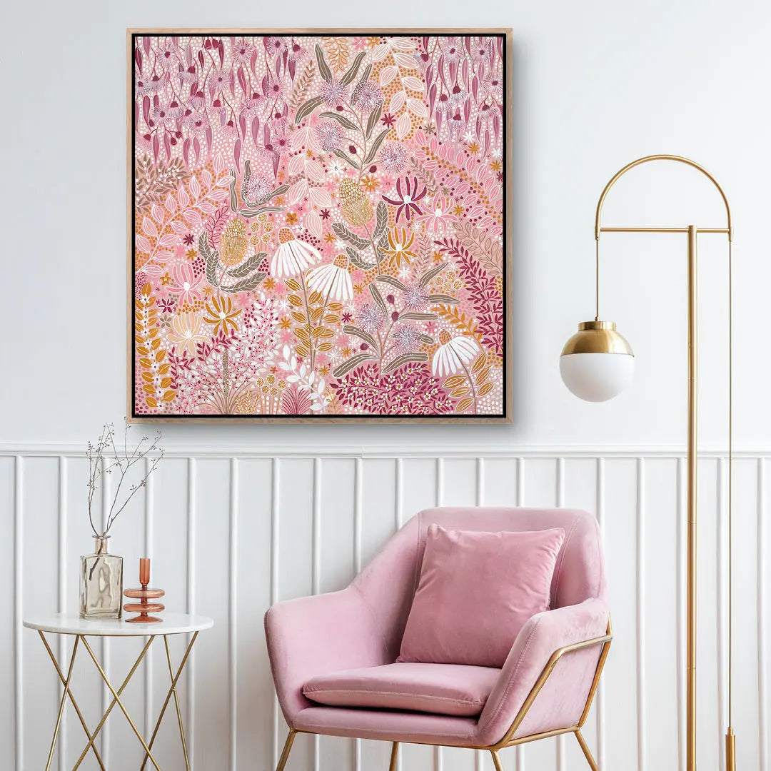 Sweet Cotton Candy Art by Anne-Marie Bloor