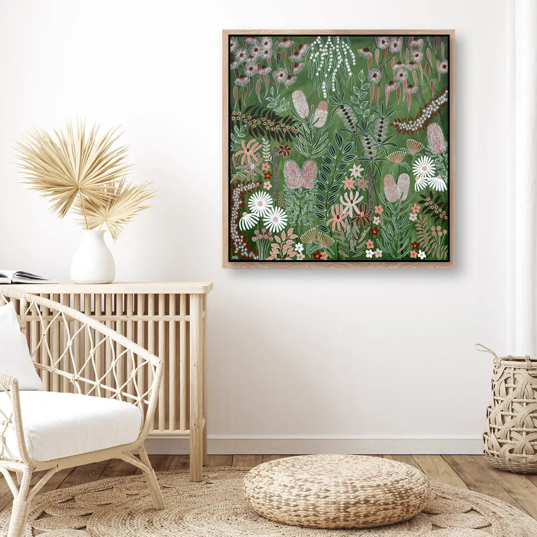 Wildflower Dance Print Art by Anne-Marie Bloor