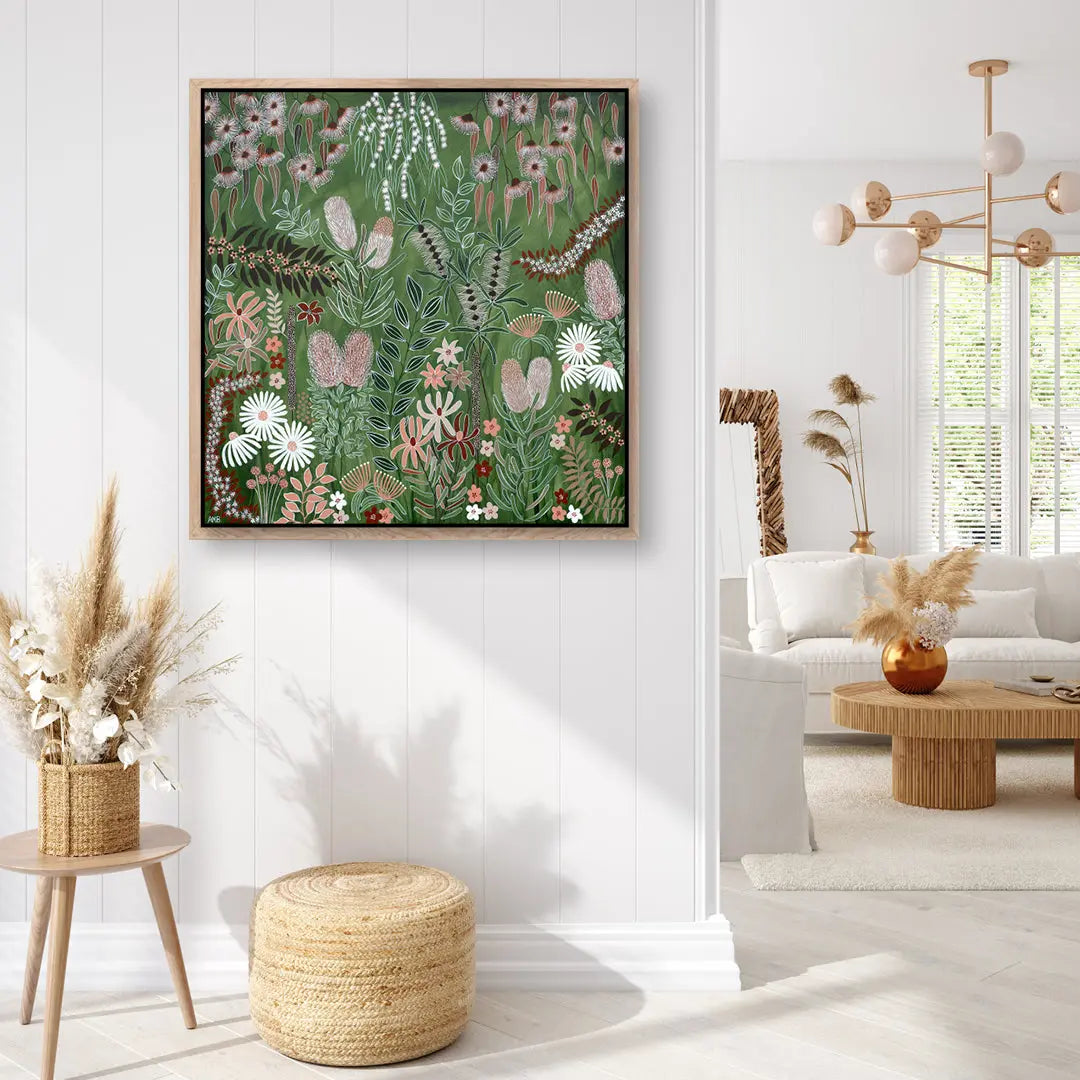 Wildflower Dance Art by Anne-Marie Bloor